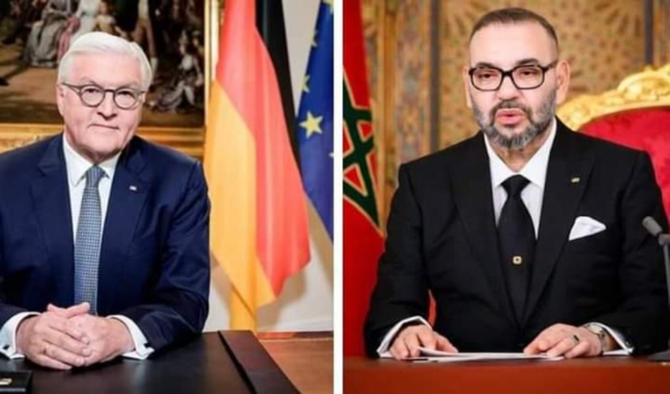 رئيس ألمانيا يدعو جلالة الملك إلى زيارة بلاده