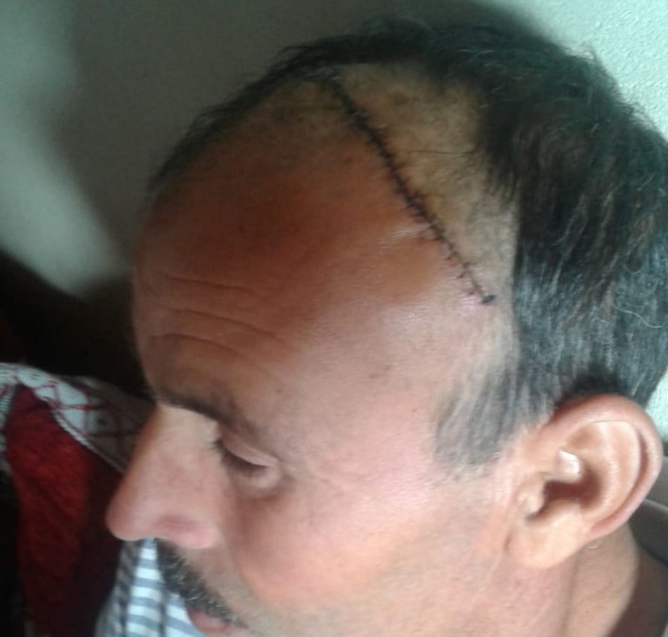 الضحية قبل وفاته الضحية قبل وفاته