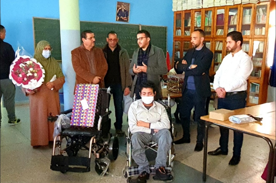 مؤسسة تعليمية بالمضيق تبدع مبادرة للتضامن الإنساني مؤسسة تعليمية بالمضيق تبدع مبادرة للتضامن الإنساني