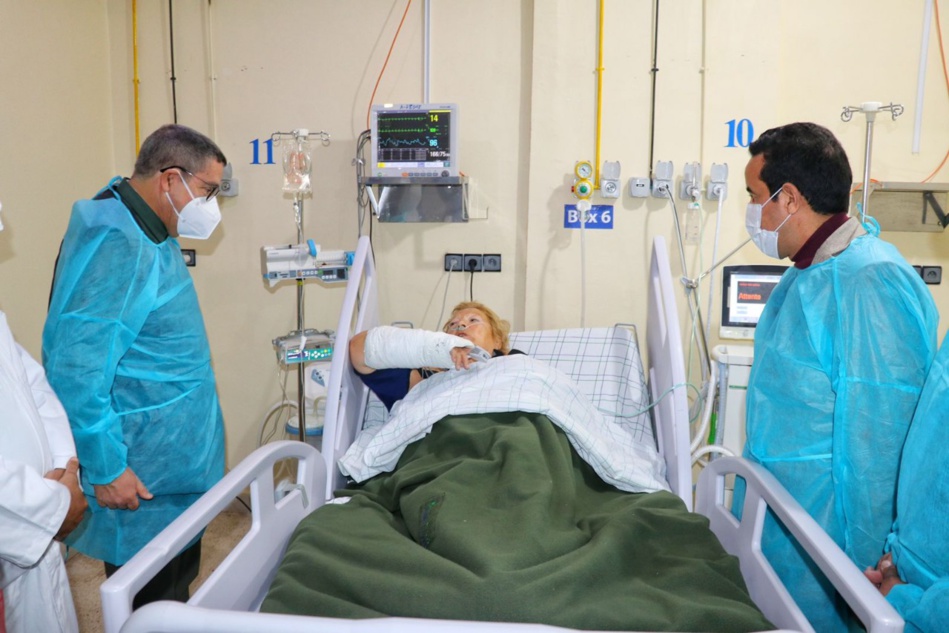 أخنوش يهاتف المواطنة البلجيكية ضحية الاعتداء الشنيع بأكادير أخنوش يهاتف المواطنة البلجيكية ضحية الاعتداء الشنيع بأكادير