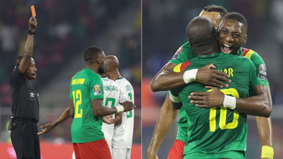 الكاميرون تستغل محن جزر القمر على أكمل وجه وتبلغ ربع النهائي الكاميرون تستغل محن جزر القمر على أكمل وجه وتبلغ ربع النهائي