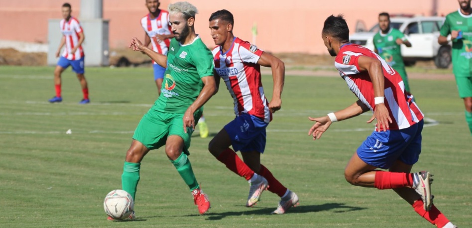 من مباراة سابقة بين المغرب التطواني وأولمبيك الدشيرة