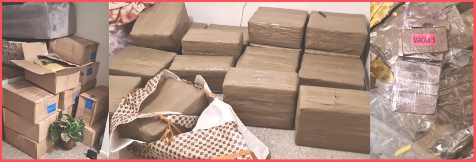 إجهاض محاولة لتهريب 6 أطنان من المخدرات إجهاض محاولة لتهريب 6 أطنان من المخدرات