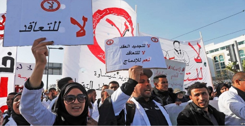 أستاذة متعاقدة تتهم خليفة ومقدم بميدلة بالتحرش