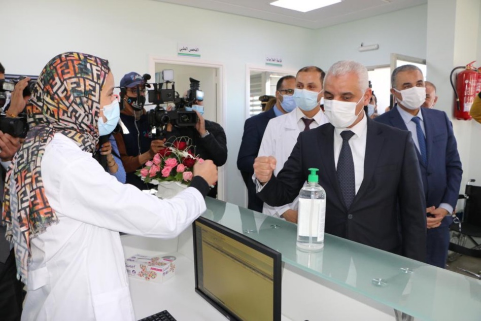 افتتاح مركز صحي قروي بجماعة المناصرة إقليم القنيطرة