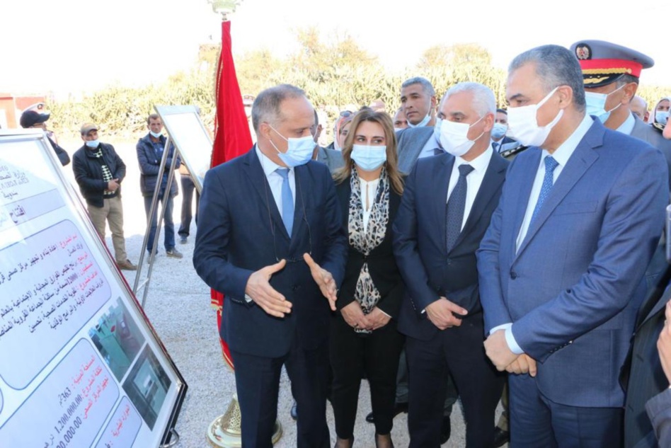 افتتاح مركز صحي قروي بجماعة المناصرة إقليم القنيطرة افتتاح مركز صحي قروي بجماعة المناصرة إقليم القنيطرة