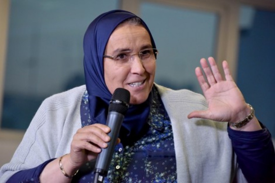 خديجة الزومي عضوة المكتب التنفيذي للاتحاد العام للشغالين بالمغرب
