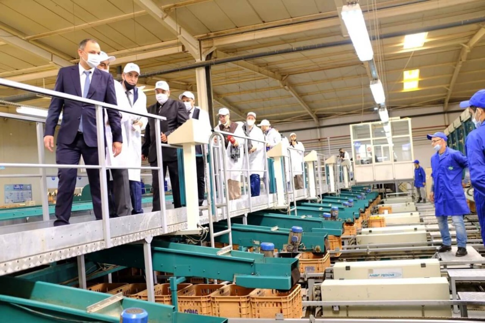 مزُّور يُدشّن وحدتيْن صناعيتين جديدتين لمجموعة كوباك بتارودانت مزُّور يُدشّن وحدتيْن صناعيتين جديدتين لمجموعة كوباك بتارودانت