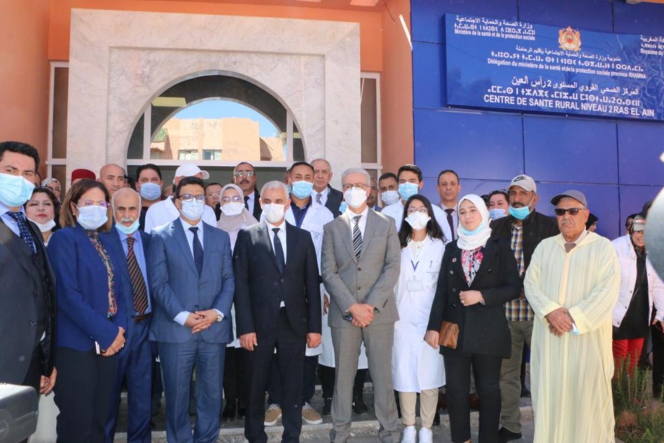 ايت طالب يدشن عدة مؤسسات صحية بإقليمي مراكش والرحامنة ايت طالب يدشن عدة مؤسسات صحية بإقليمي مراكش والرحامنة