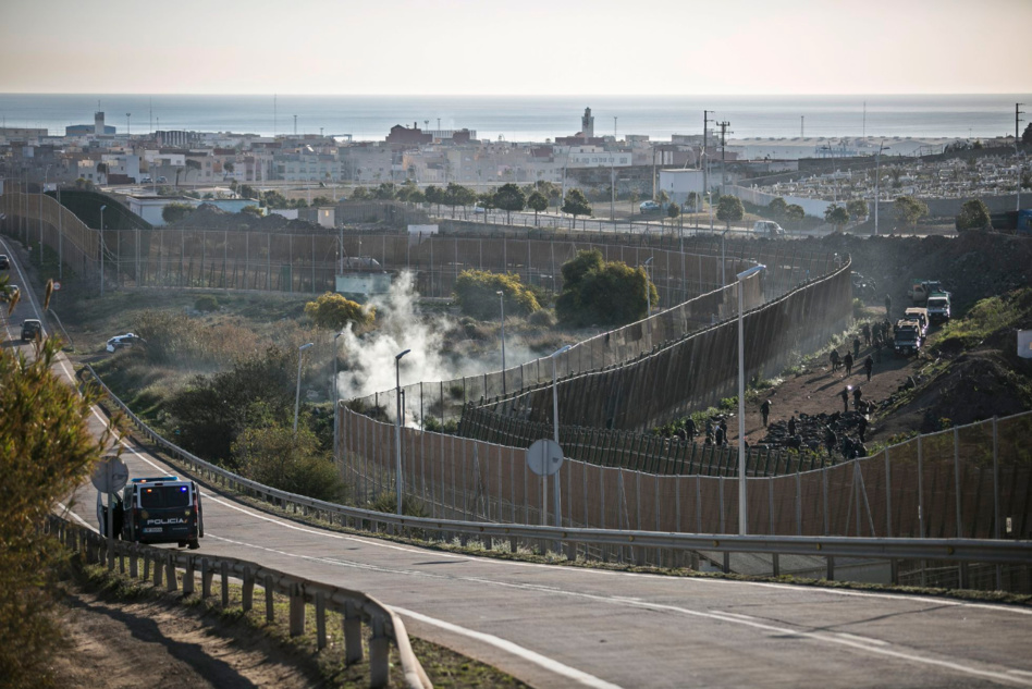 مدريد تكتوي بالغزوات العنيفة للمهاجرين على الثغور المغربية المحتلة