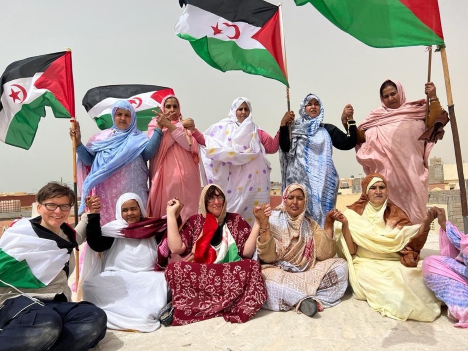 انقسام في الوفد الامريكي بمنزل سلطانة خيا ببوجدور