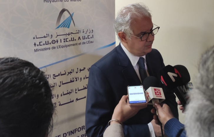 الأستاذ نزار بركة وزير التجهيز والماء