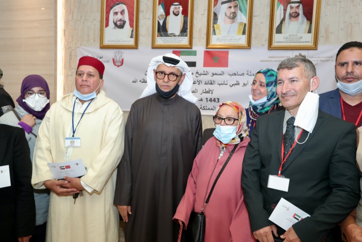 الإمارات تطلق حملة "إفطار الصائم" لفائدة 50 ألف أسرة مغربية الإمارات تطلق حملة "إفطار الصائم" لفائدة 50 ألف أسرة مغربية