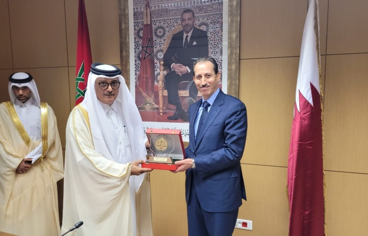 رئيس النيابة العامة يتباحث مع وزير العدل بدولة قطر