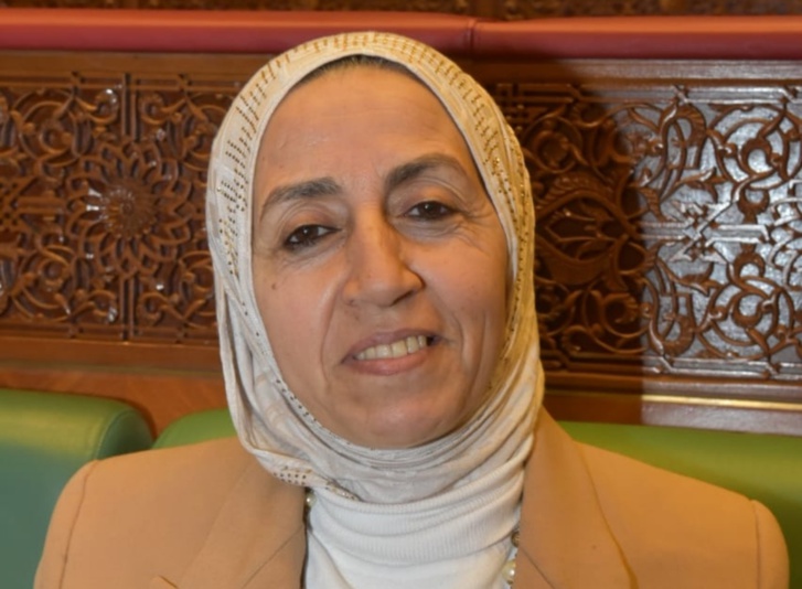 المستشارة البرلمانية سليمة زيداني
