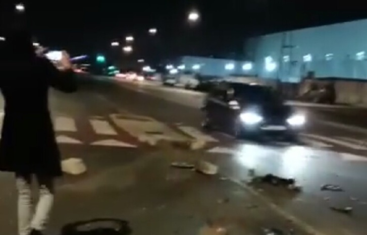 طريق ساحلية بالدارالبيضاء تهدد حياة السائقين طريق ساحلية بالدارالبيضاء تهدد حياة السائقين