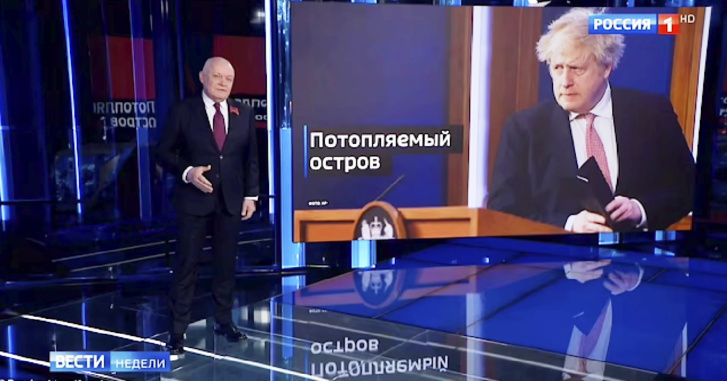 مقدم أخبار روسي يهدد بـمحو بريطانيا مقدم أخبار روسي يهدد بـمحو بريطانيا