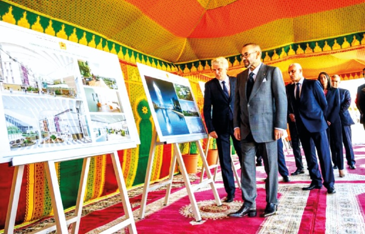 جلالة الملك يدشن أشغال إنجاز المستشفى الجديد «ابن سينا» جلالة الملك يدشن أشغال إنجاز المستشفى الجديد «ابن سينا»