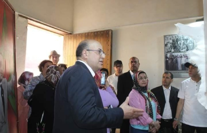 المحافظ الجهوي للتراث يزور القصر الكبير المحافظ الجهوي للتراث يزور القصر الكبير