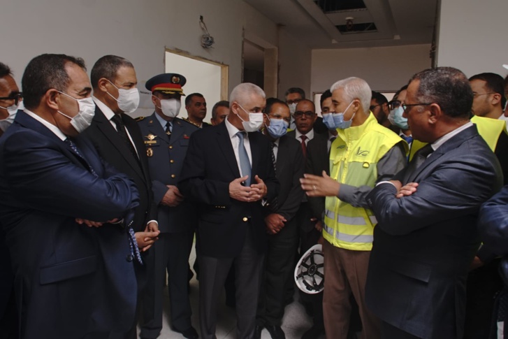 وزير الصحة والحماية الاجتماعية يتفقد مشاريع صحية بجهة العيون الساقية الحمراء وزير الصحة والحماية الاجتماعية يتفقد مشاريع صحية بجهة العيون الساقية الحمراء