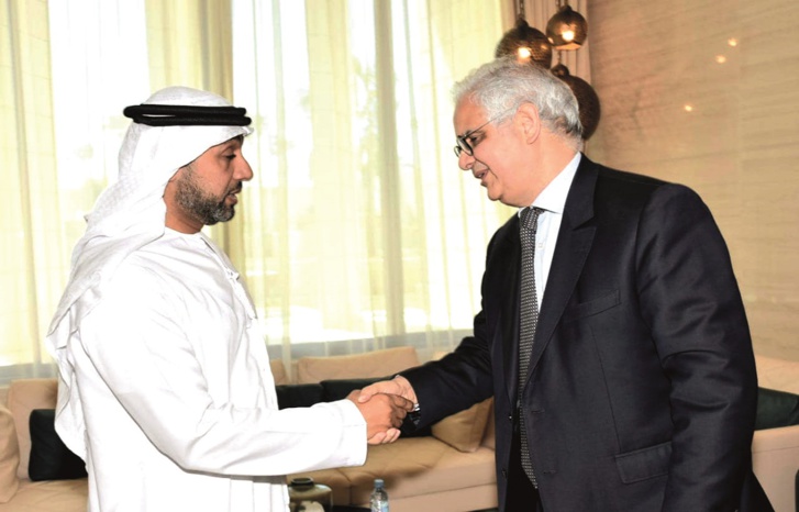 وفد استقلالي برئاسة الأخ الأمين العام يقدم واجب العزاء في الرئيس الإماراتي