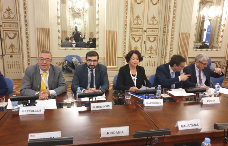 المشاركون المغاربة: لطيفة أخربياش، أمين عزيمان، ياسين الإدريسي، محمد عبدالوهاب العلالي المشاركون المغاربة: لطيفة أخربياش، أمين عزيمان، ياسين الإدريسي، محمد عبدالوهاب العلالي