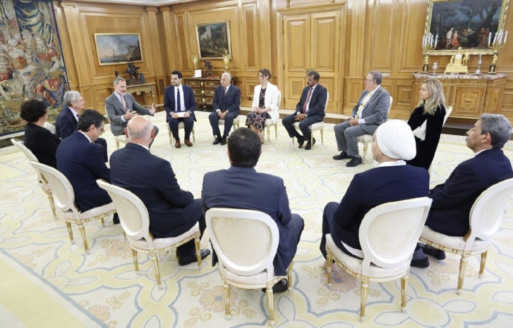 لقاء مفتوح للمشاركين في المنتدى مع العاهل الإسباني فيليب السادس لقاء مفتوح للمشاركين في المنتدى مع العاهل الإسباني فيليب السادس