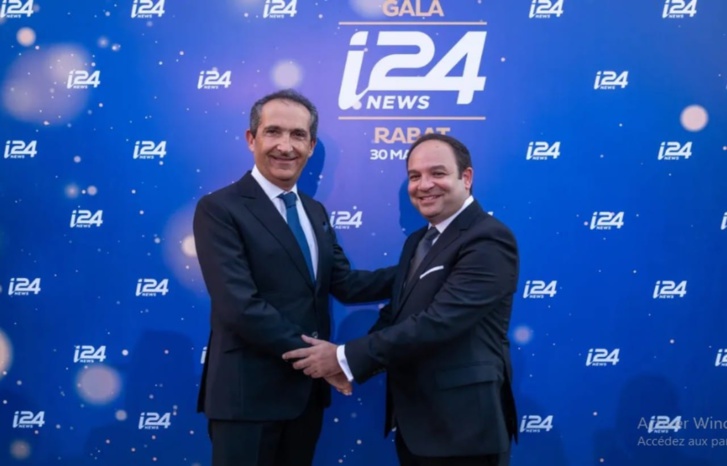 شبكة تلفزيون "i24news" الإسرائيلية تُعْلِنْ عن افتتاح استوديوهاتها في المغرب شبكة تلفزيون "i24news" الإسرائيلية تُعْلِنْ عن افتتاح استوديوهاتها في المغرب