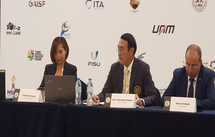 أبو ظبي.. الهلالي يحضر اجتماع الاتحاد الدولي للمواي طاي