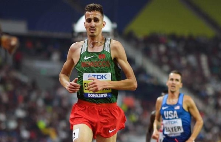 سفيان البقالي يفوز بسباق 3000م موانع سفيان البقالي يفوز بسباق 3000م موانع