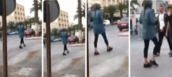 ملاحقة معتدين على شاب يرتدي ملابس نسائية ملاحقة معتدين على شاب يرتدي ملابس نسائية