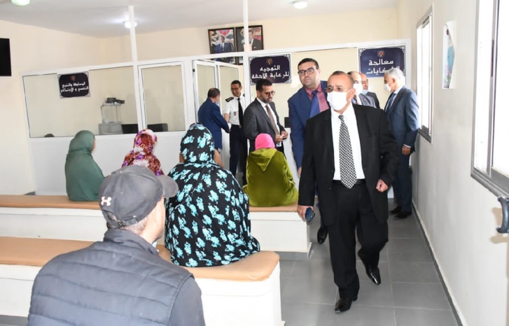 لجنة مختلطة تتفقدية سجني أيت ملول لجنة مختلطة تتفقدية سجني أيت ملول