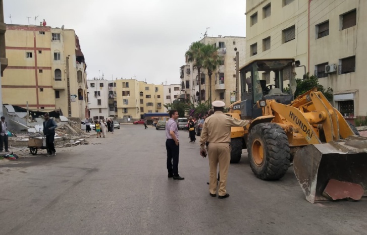 حملة واسعة بسيدي البرنوصي لتحرير الملك العام 