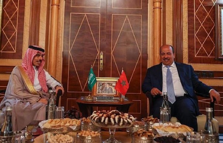 تفاصيل لقاء النعم ميارة بوزير الخارجية السعودي 