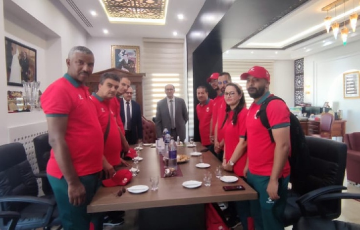 الوفد الإعلامي المغربي يحظى باستقبال من سفير المملكة بتونس الوفد الإعلامي المغربي يحظى باستقبال من سفير المملكة بتونس