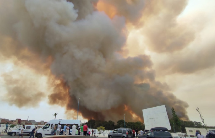 النيران تجتاح الأحياء السكنية بالعرائش النيران تجتاح الأحياء السكنية بالعرائش