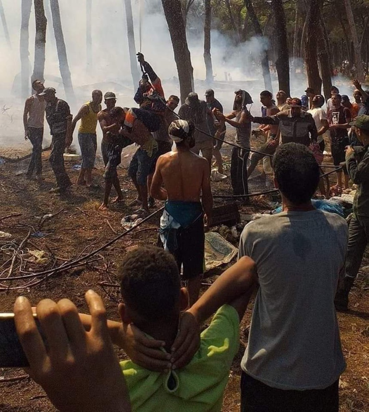 النيران تجتاح الأحياء السكنية بالعرائش النيران تجتاح الأحياء السكنية بالعرائش