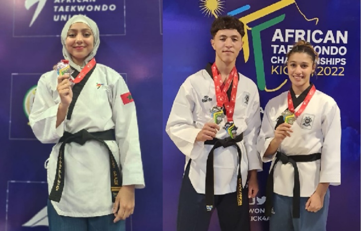 المغرب يحصد ذهبية وفضيتين في البطولة الأفريقية للتايكوندو المغرب يحصد ذهبية وفضيتين في البطولة الأفريقية للتايكوندو