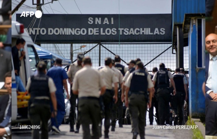 مقتل 13 سجيناً في عراك بسجن في الإكوادور مقتل 13 سجيناً في عراك بسجن في الإكوادور
