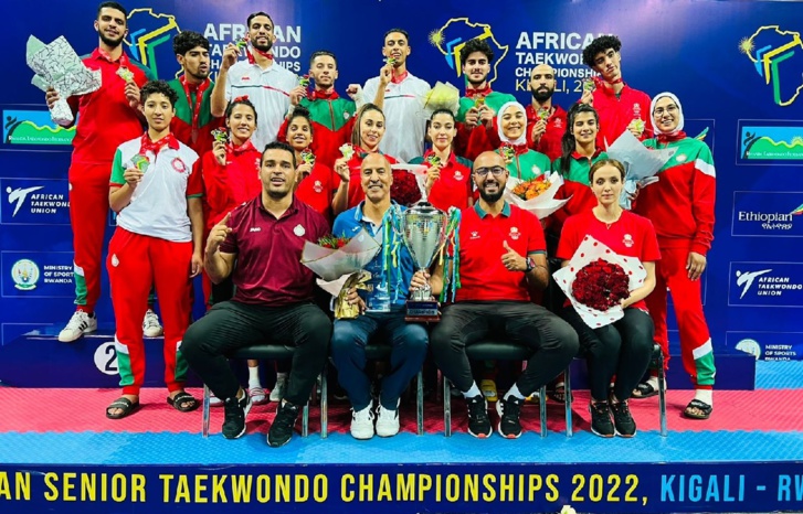المغرب يعتلي عرش البطولة الإفريقية للتايكوندو المغرب يعتلي عرش البطولة الإفريقية للتايكوندو
