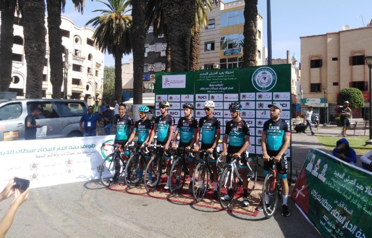 انطلاق المرحلة الثانية من طواف الدراجات لعصبة الدار البيضاءـسطات انطلاق المرحلة الثانية من طواف الدراجات لعصبة الدار البيضاءـسطات