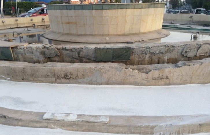 نافورة سيدي بوزيد بإقليم الجديدة نموذج لإهدار المال العام نافورة سيدي بوزيد بإقليم الجديدة نموذج لإهدار المال العام