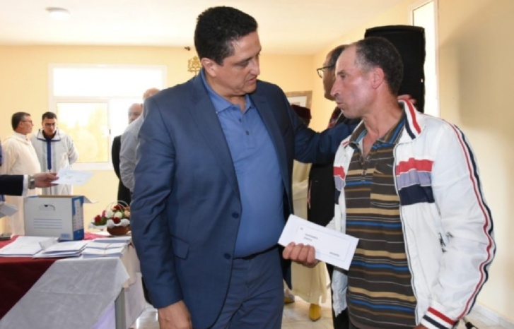 الأسر المتضررة من حرائق بوجديا تتوصل بالتعويضات