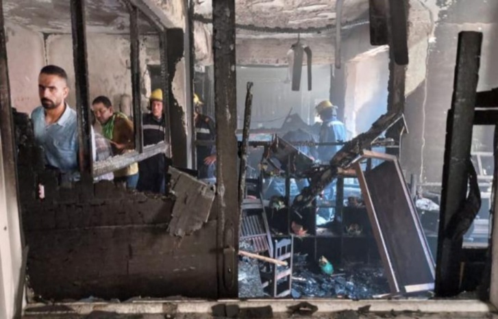 وزارة الداخلية المصرية تصدر بياناً حول حريق كنيسة أبو سيفين