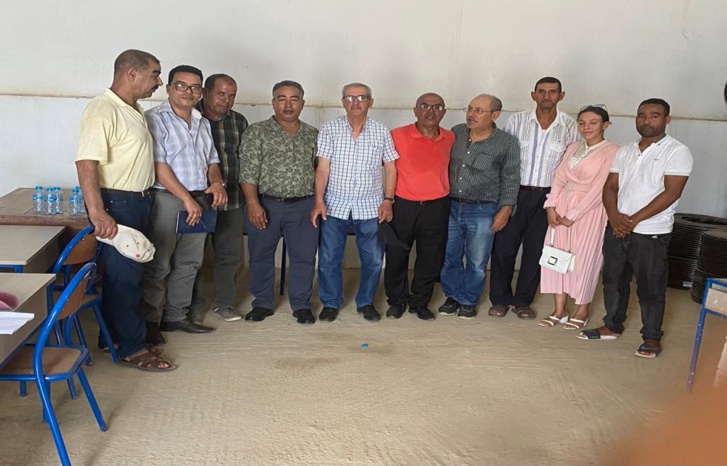 تفاصيل الجمع العام التأسيسي للمجلس المحلي بالدائرة الفلاحية ريصانة الشمالية تفاصيل الجمع العام التأسيسي للمجلس المحلي بالدائرة الفلاحية ريصانة الشمالية