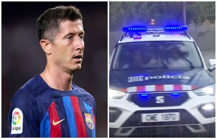 ليفاندوفسكي يتعرض للسرقة أمام أنظار الجماهير ليفاندوفسكي يتعرض للسرقة أمام أنظار الجماهير