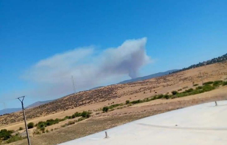 اندلاع حريق جديد بجماعة زعرورة بالعرائش اندلاع حريق جديد بجماعة زعرورة بالعرائش
