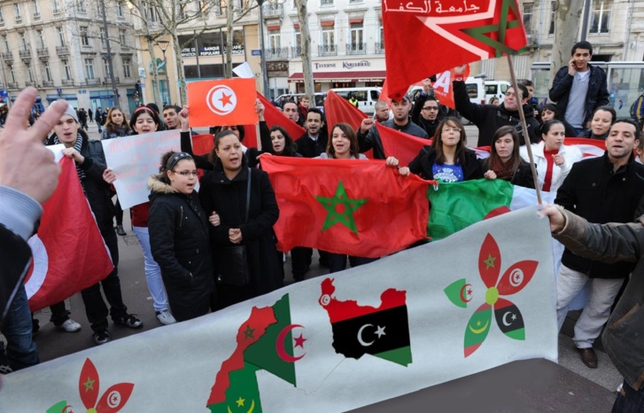 وحدة مغاربية في احتجاج ضد سعيد ببروكسيل وحدة مغاربية في احتجاج ضد سعيد ببروكسيل