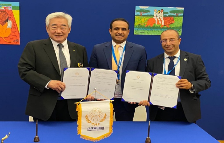 باريس.. توقيع اتفاقية للتعاون بين الاتحاد الدولي للتايكواندو ونظيره العربي باريس.. توقيع اتفاقية للتعاون بين الاتحاد الدولي للتايكواندو ونظيره العربي