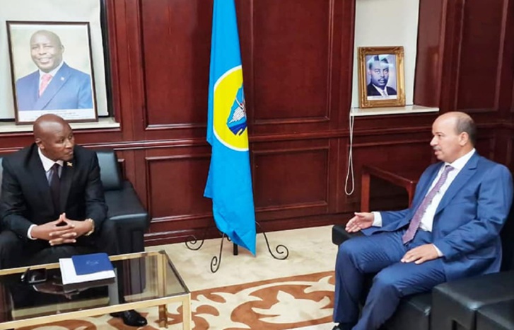 ميارة يجري مباحثات مع نائب رئيس جمهورية بوروندي